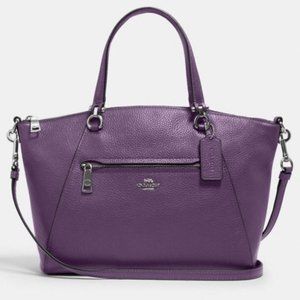 Coach Prairie Satchel Sv/Dark Amethyst